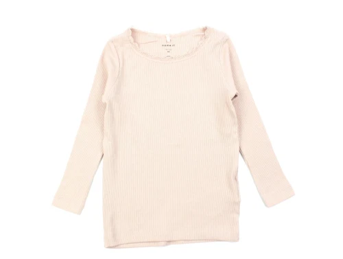 Name It sepia rose rib top
